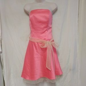 Alfred Angelo Strapless Dress Size 10 Bridesmaid